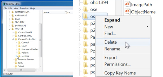 Look for any odd or unfamiliar folders